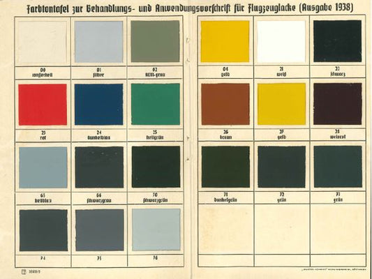 German WW2 Luftwaffe RLM Paint Colours: A Guide for Scale Modelers
