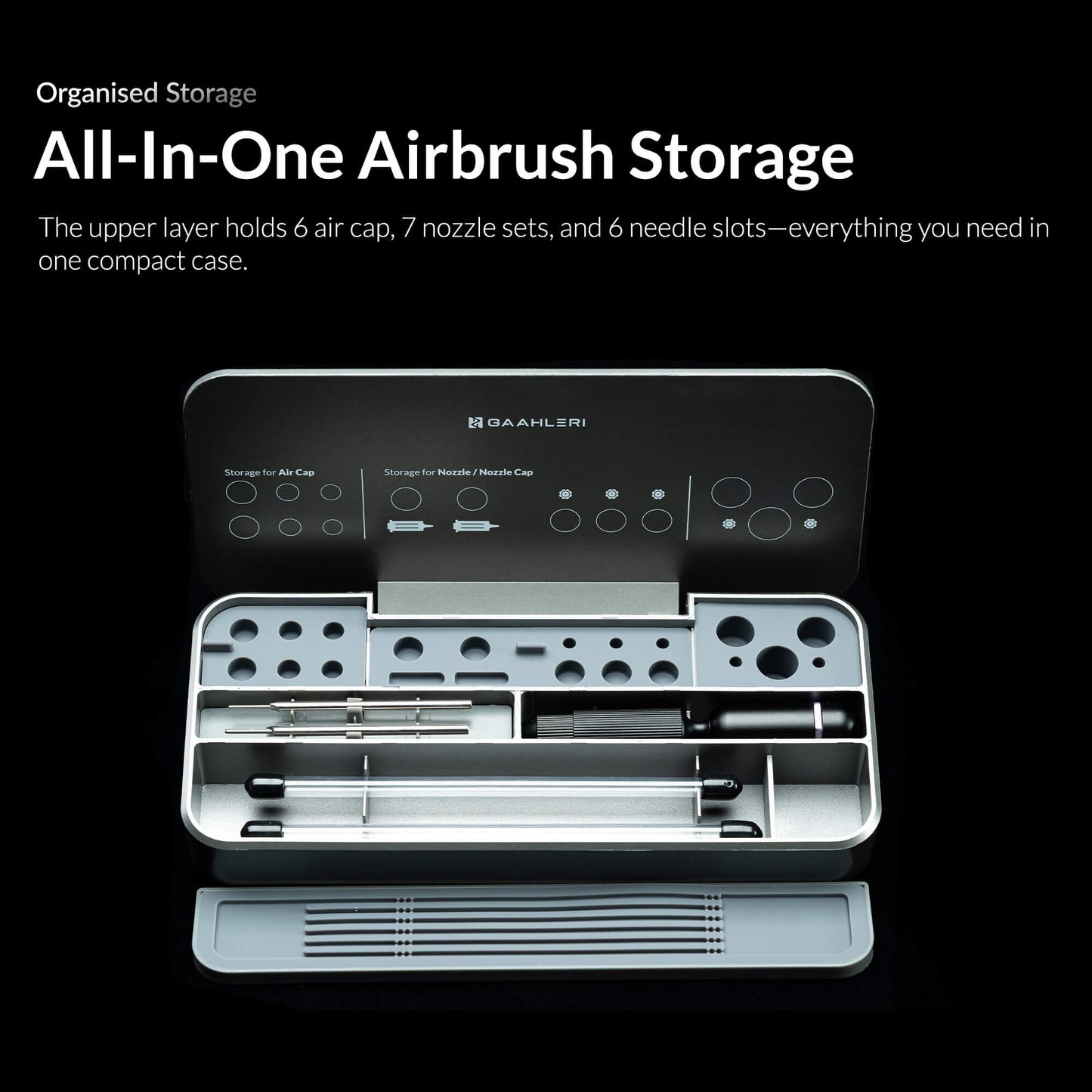 Gaahleri ProCare Kit – Premium Airbrush Tool Storage & Maintenance Kit