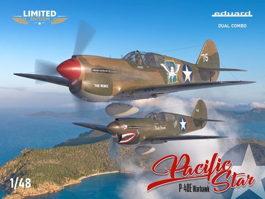 Eduard 1/48 PACIFIC STAR P-40E Warhawk DUAL COMBO