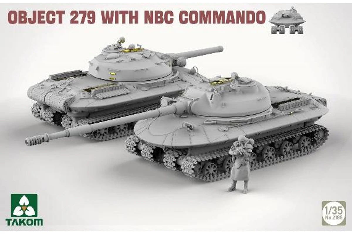 Takom: 1/35 Object 279 w/NBC Commando