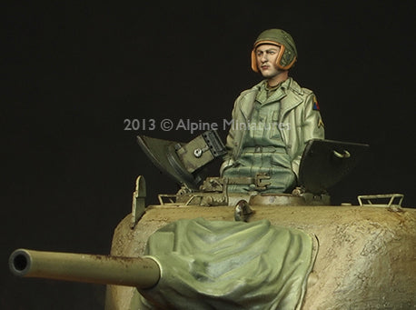 Alpine Miniatures 35156 3rd Armored Division “Spearhead” Set (2 Figures)