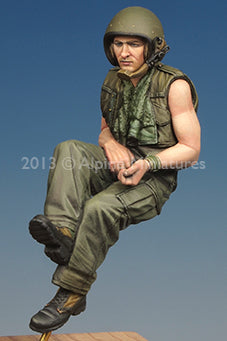 Alpine Miniatures 35162 US Tanker Vietnam War Set (2 Figures) 1/35