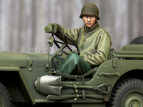 Alpine Miniatures35242 WW2 US Jeep Driver 1/35