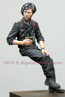 Alpine Miniatures 35265 German Panzer Commander Summer Set (2 Figures) 1/35
