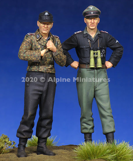 Alpine Miniatures 35274 WSS Panzer Crew Set (2 Figures) 1/35