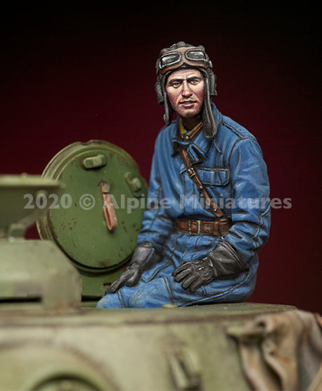 Alpine Miniatures 35283 Russian Tank Commander Set (2 Figures) 1/35