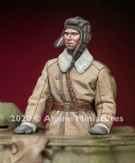 Alpine Miniatures 35283 Russian Tank Commander Set (2 Figures) 1/35