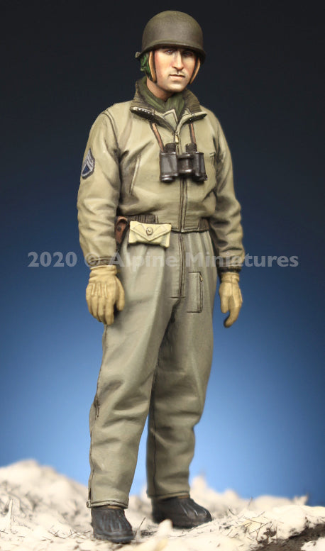 Alpine Miniatures 35284 WW2 US Tank Commander #1 1/35