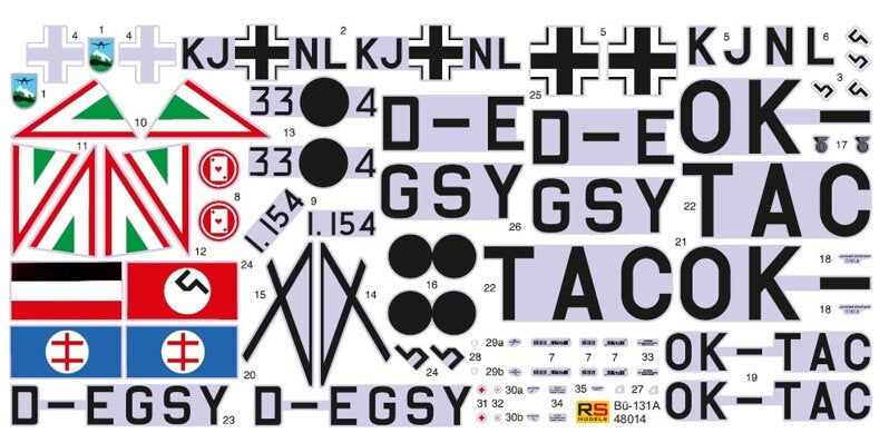 RS Models 1/48 Bucker 131A Germany 1936
