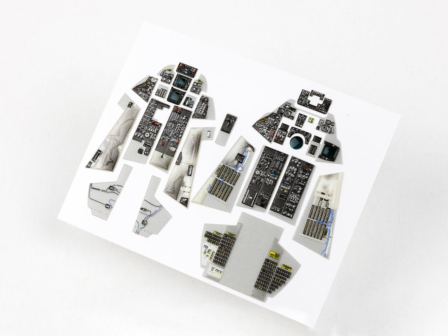 Red Fox Studio 1/48 Cockpit Set For Academy F-14A Tomcat (with all sidewalls) RFSQS-48097