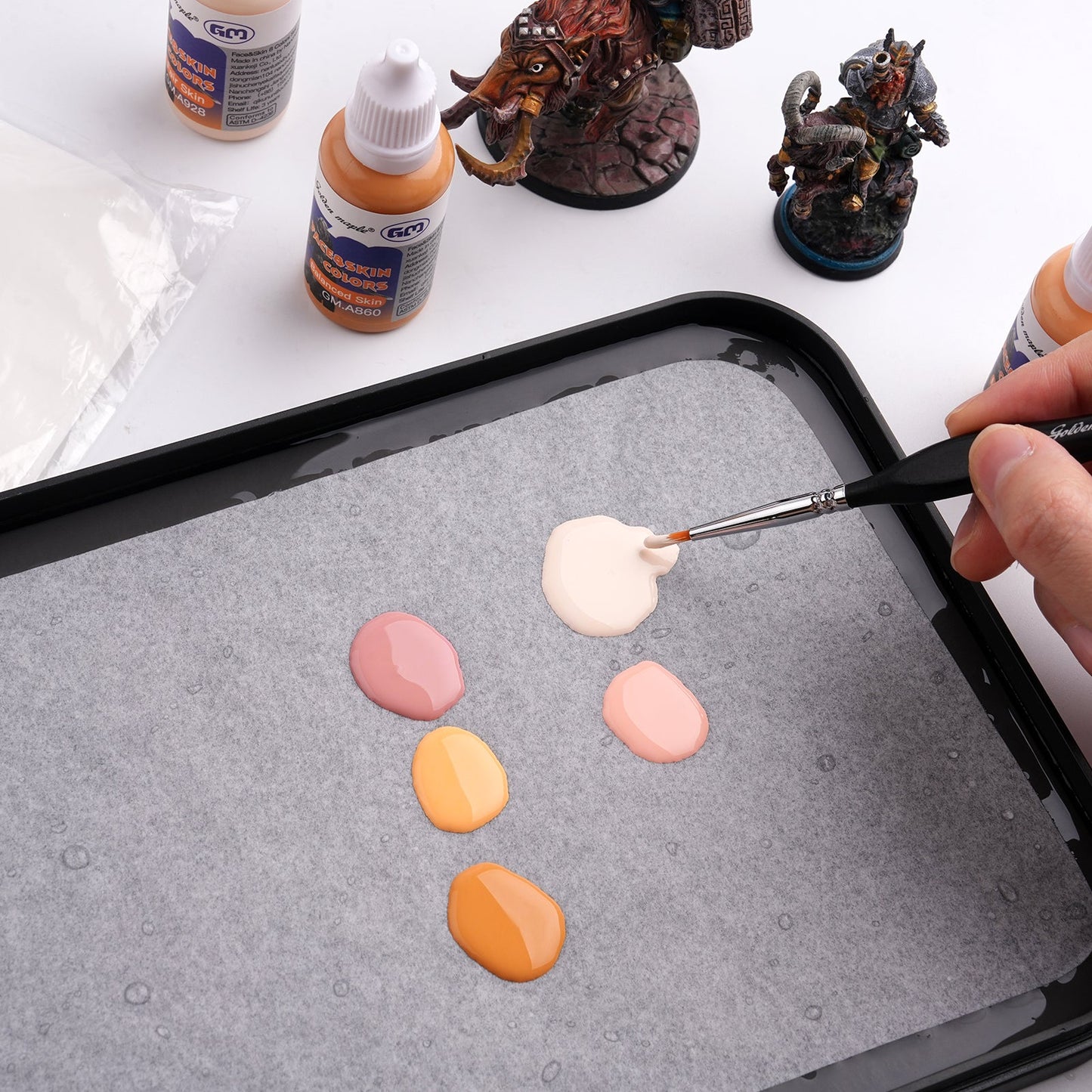 Golden Maple 50 Hydration Paper Sheets for Wet Palette