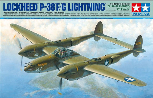 Tamiya 1/48 Lockheed P38 F/G Lightning