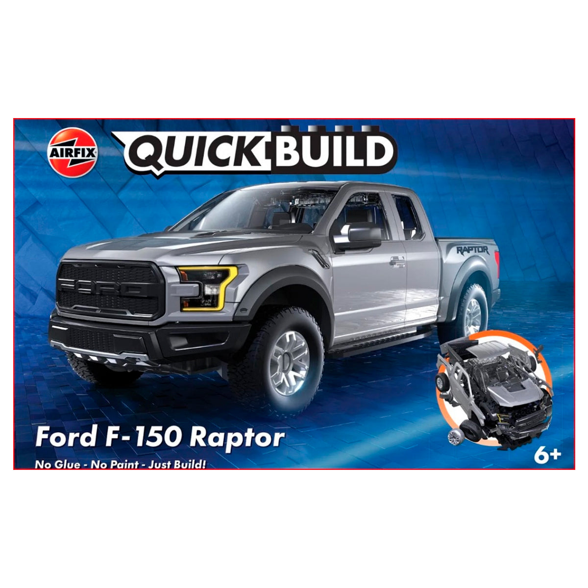 Airfix Quickbuild Ford F150 Raptor Grey