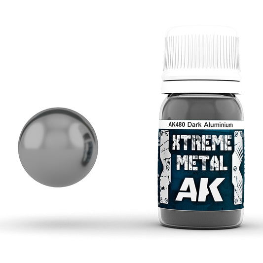 AK480 XTREME METAL DARK ALUMINIUM 30ml