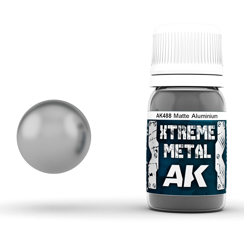 AK488 XTREME METAL MATTE ALUMINIUM 30 ml