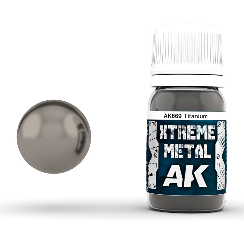 AK669 XTREME METAL TITANIUM 30ml