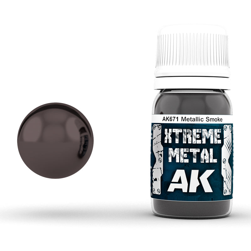 AK671 XTREME METAL METALLIC SMOKE 30ml