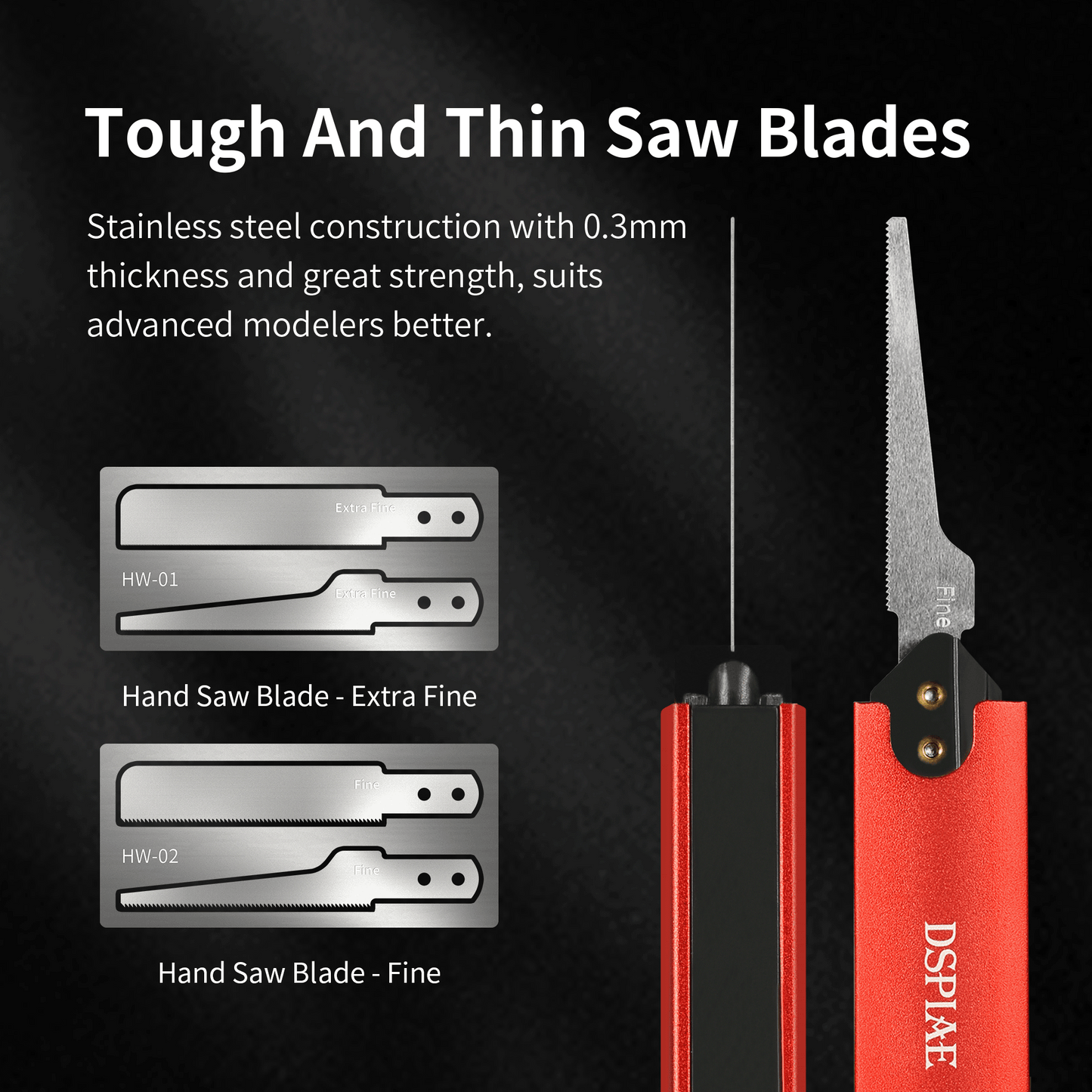 DSPIAE AT-HW Aluminum Hand Saw – Compact, Durable, Precision-Cutting Tool