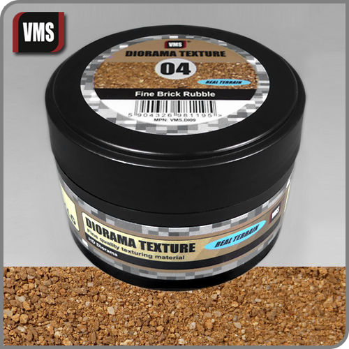 VMS Diorama Texture No. 4 – Fine Brick Rubble (100ml)