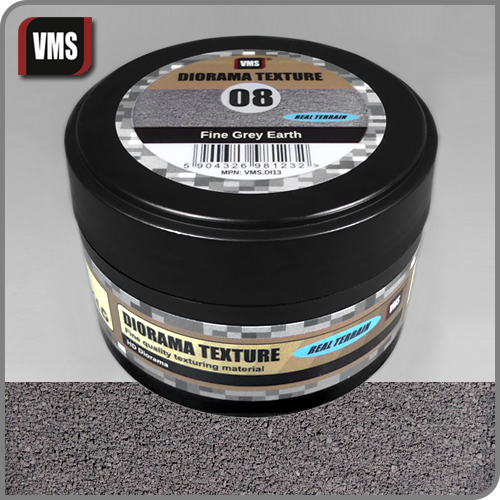 VMS Diorama Texture No. 8 – Fine Grey Earth (100ml)