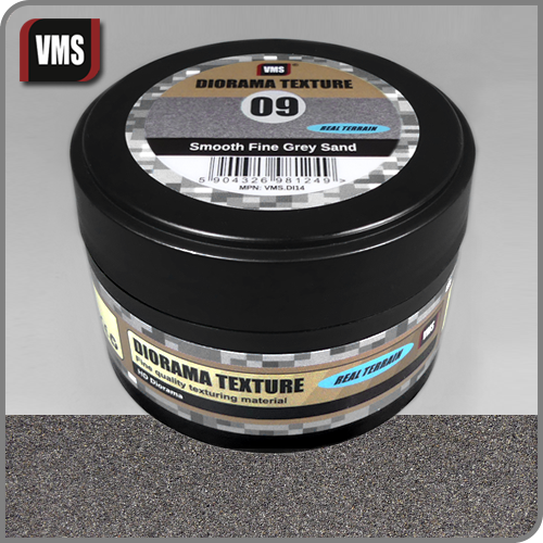 VMS Diorama Texture No. 9 – Smooth Fine Grey Sand (100ml)