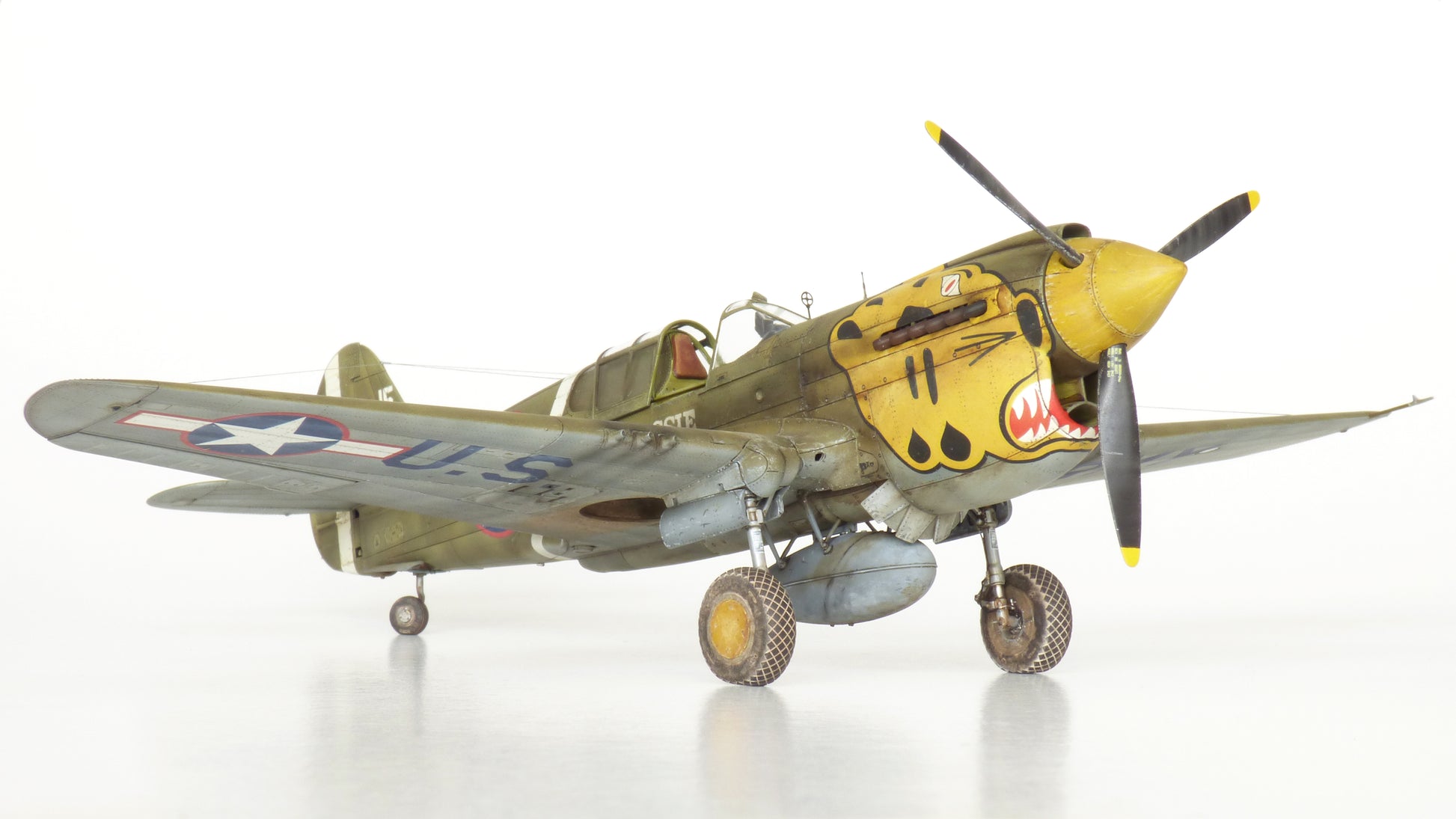Eduard 1/48 P40E Warhawk Royal Class Completed Build