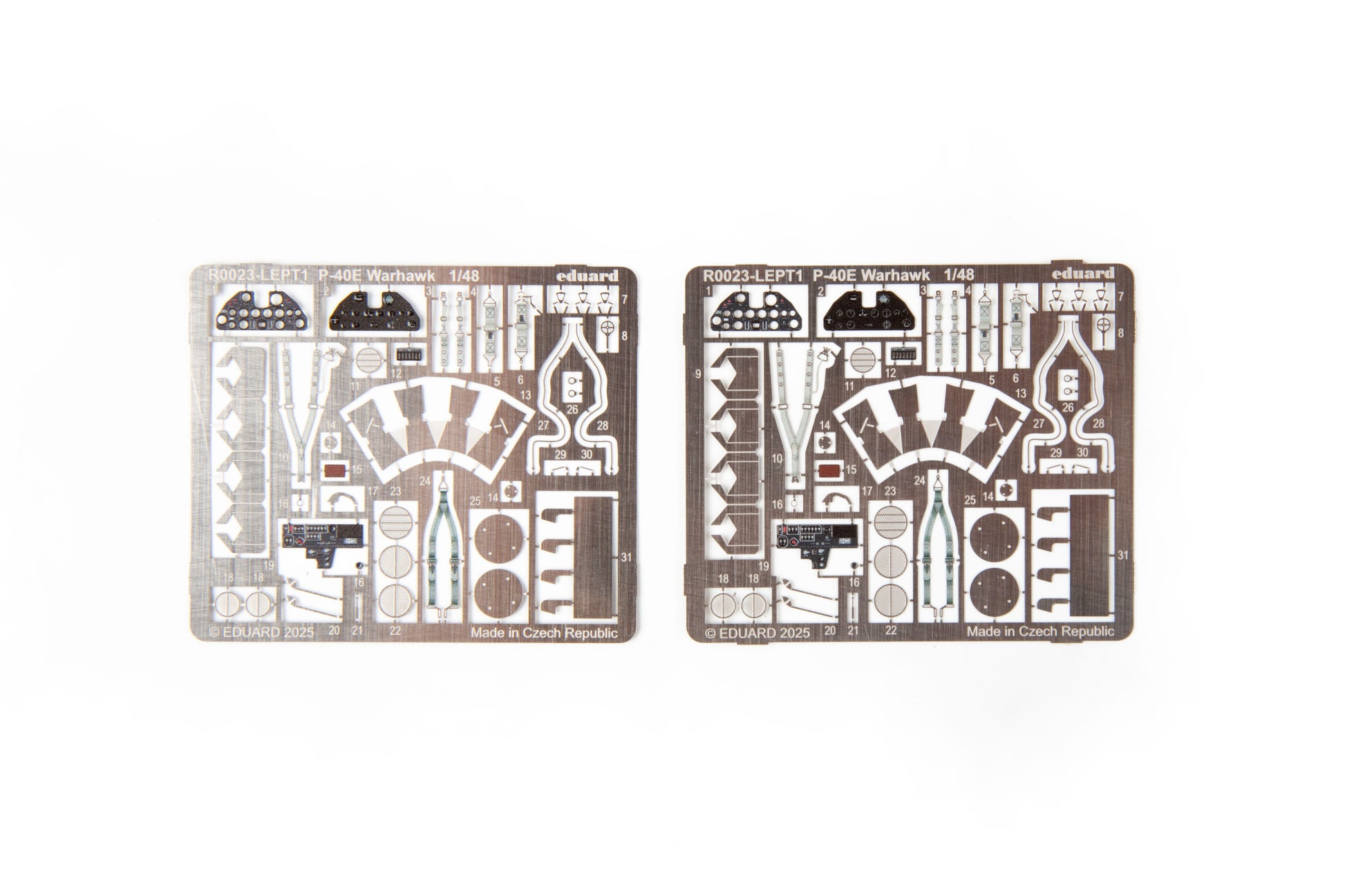 Eduard 1/48 P40E Warhawk Royal Class Photo Etch Parts