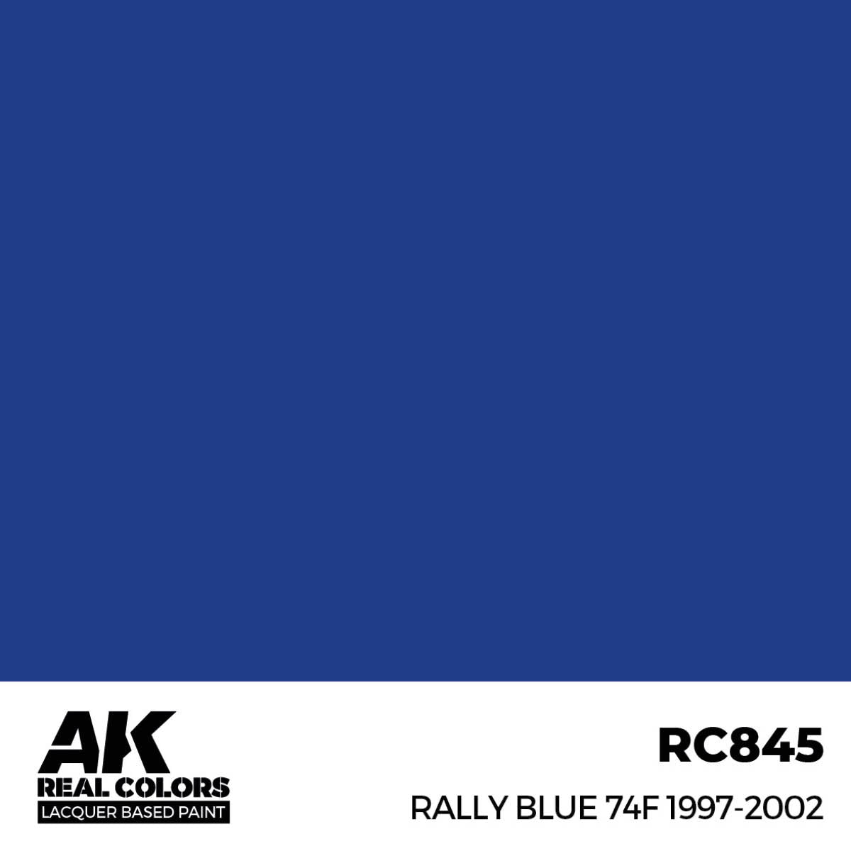 RC845 Rally Blue 74F 1997-2002