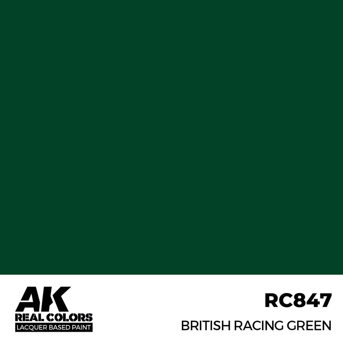 RC847 British Racing Green