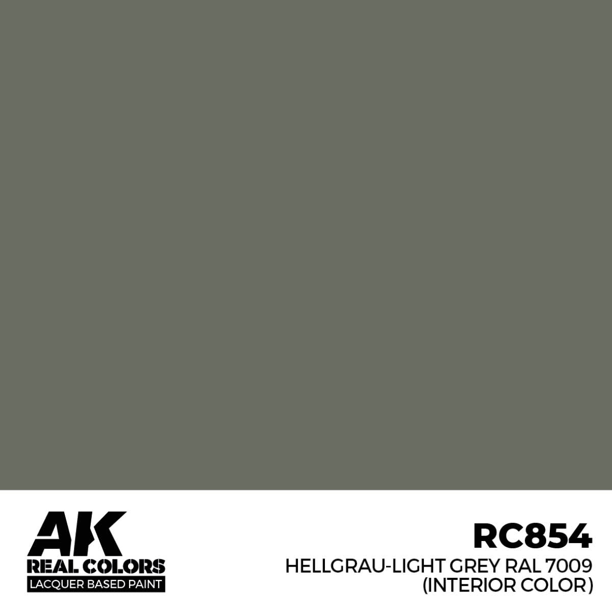 RC854 Hellgrau-Light Grey RAL 7009 (Interior Color)