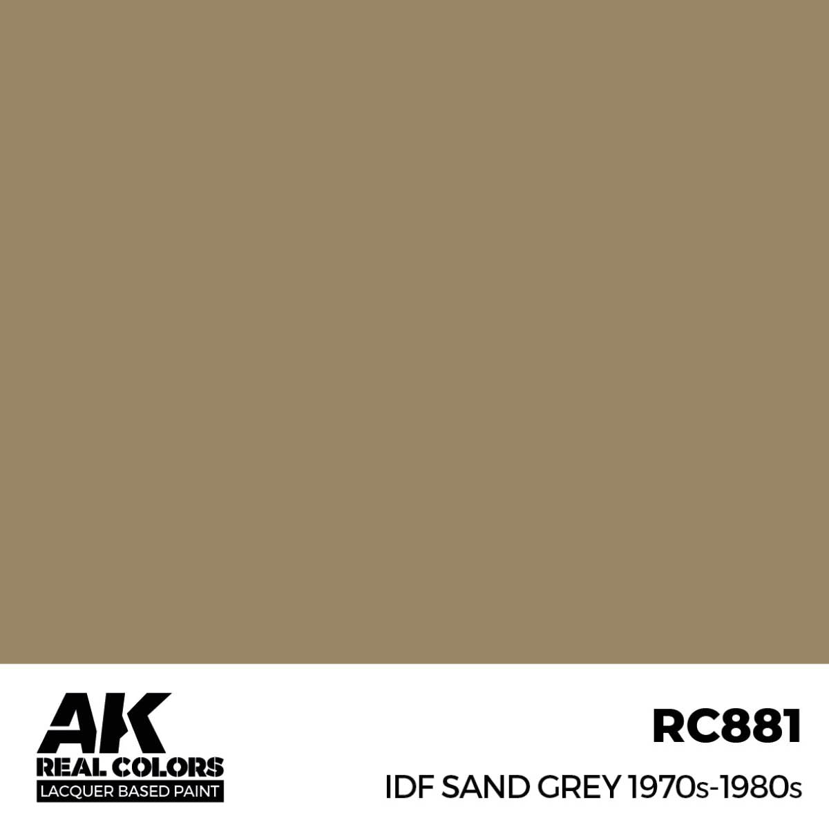 RC881 IDF Sand Grey 1970s-1980s