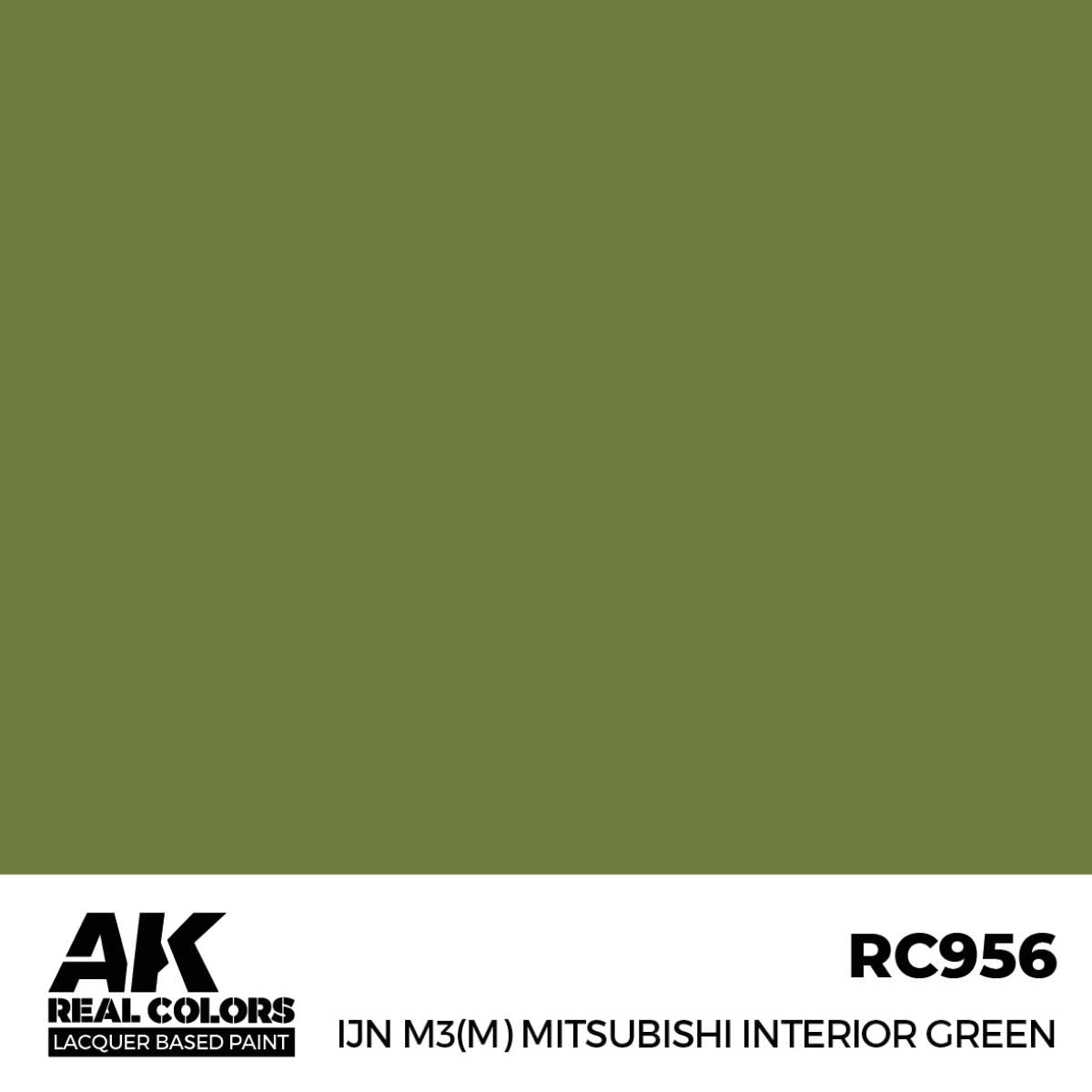 RC956 IJN M3(M) Mitsubishi Interior Green