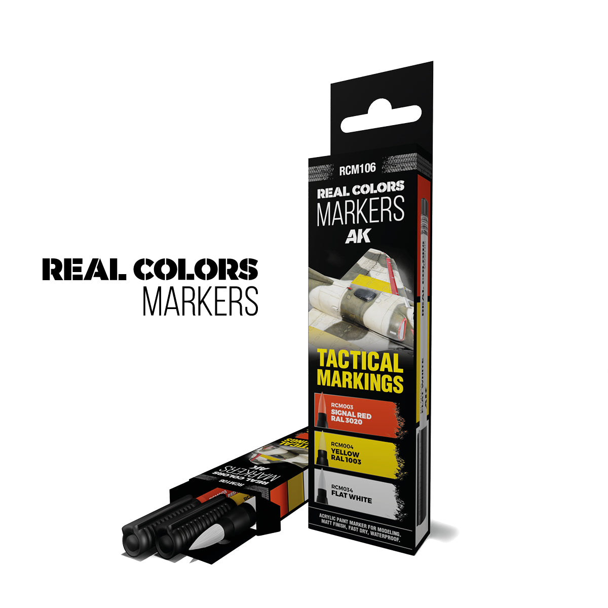 AK Interactive RCM106 Real Colors Markers box and box art