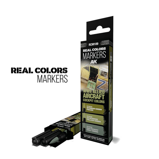 AK Interactive RCM109 Real Colors Markers box and box art