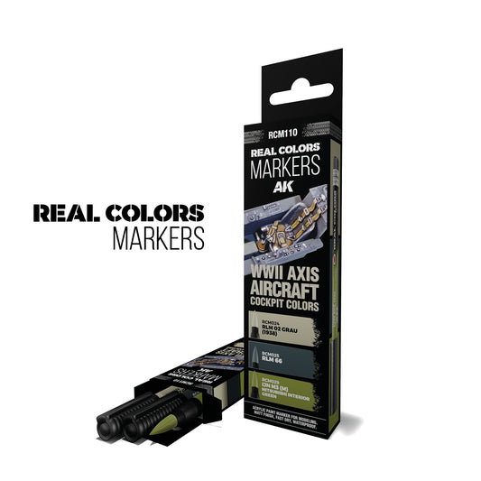AK Interactive RCM110 Real Colors Markers box and box art