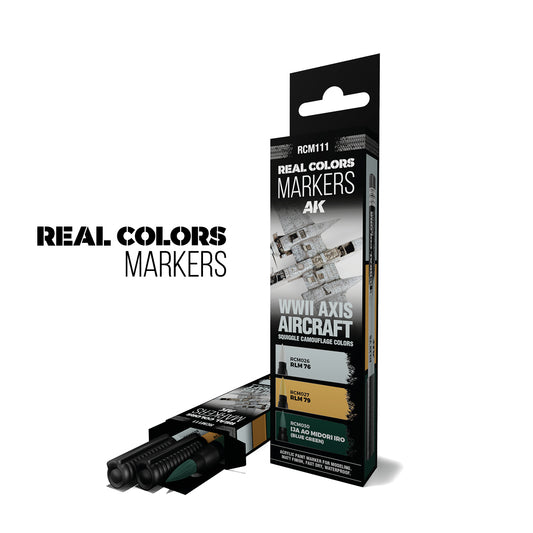 AK Interactive RCM111 Real Color Markers box and Box art