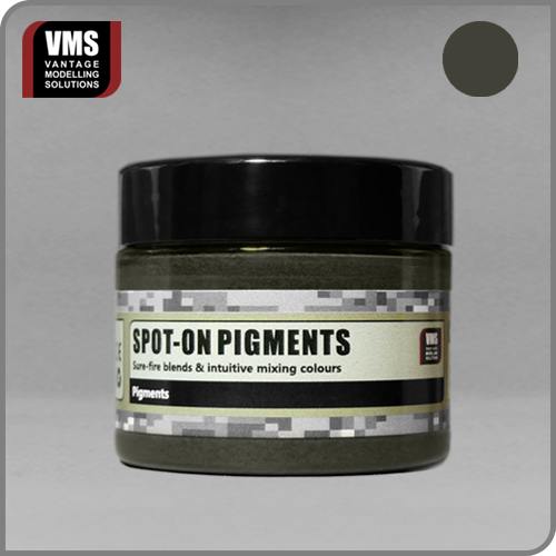 VMS Spot-On Pigment No. 07 Black Earth: "VMS Spot-On Pigment No. 07 Black Earth – Dark pigment emulating Eastern European 'chernozem' soil.