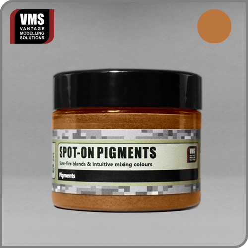 No. 19 Fresh Rust: "VMS Spot-On Pigment No. 19 Fresh Rust – Bright rust pigment for depicting newly formed corrosion