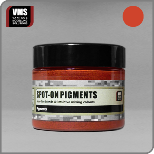 VMS Spot-On Pigment No. 23 Primer Red: "VMS Spot-On Pigment No. 23 Primer Red – Authentic RAL 3009 primer red for historical model accuracy.