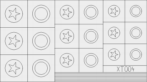 Eduard US Stars Medium 1/35 mask set for painting US star markings on Allied WWII armour models.