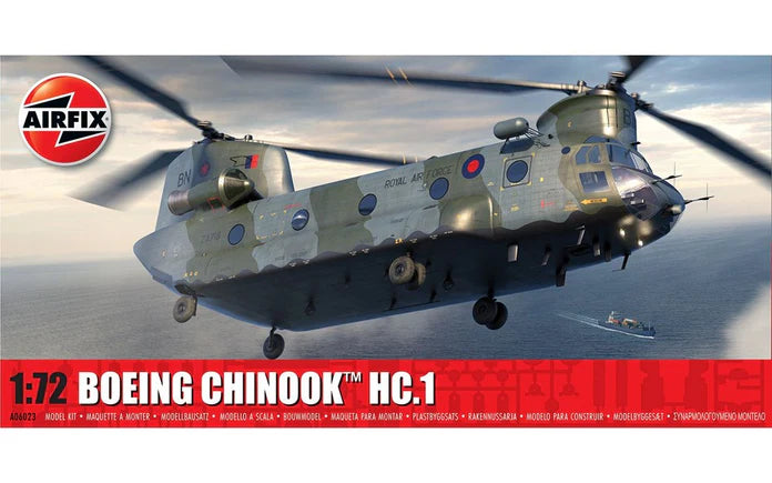 Airfix 1/72 Boeing Chinhook HC.1 box art