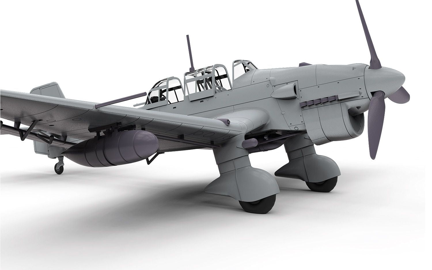 Airfix 1:48 Junkers Ju87B2/R - 2  3D render