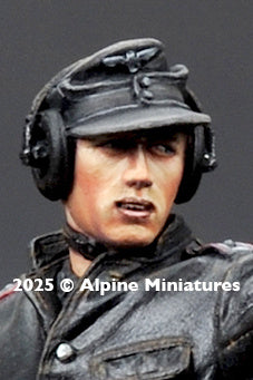 Alpine Miniatures 1/35 Waffen SS Panzer Crew Head Set #4 (In Stock June)