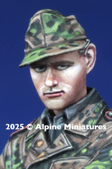Alpine Miniatures 1/35 Waffen SS Panzer Crew Head Set #4 (In Stock June)