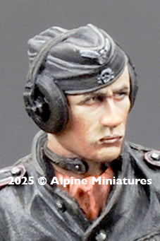 Alpine Miniatures 1/35 Waffen SS Panzer Crew Head Set #4 (In Stock June)