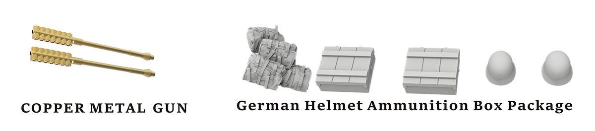 Border Models 1/35 German Flakpanzer IV Kugelblitz showing barrels and stowed equipment