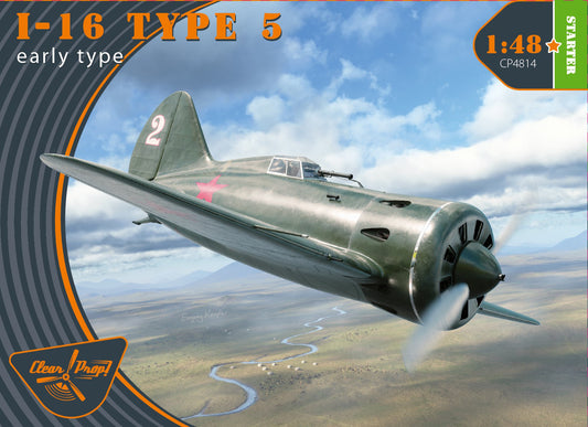 Clear Prop Models 1/48 I-16 Type 5 (Early Version) box art