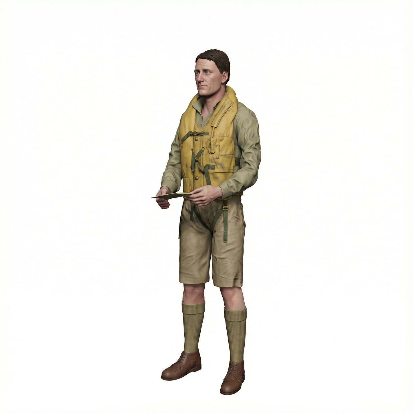 Wingmen Dogfighters – Colin Gray RAF Fighter Pilot (Tunisia), 1/32 Scale Resin Figure