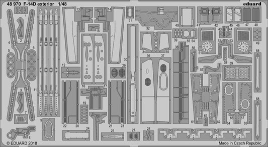 Eduard 1/48 F-14D Exterior (for Tamiya)