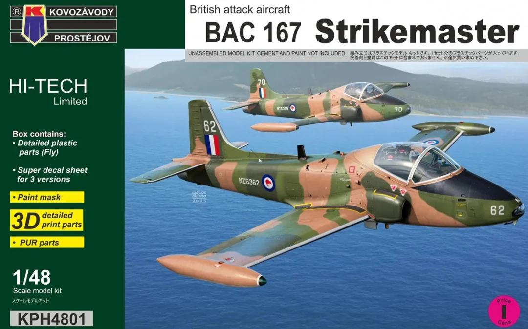 KP Models 1/48 BAC 167 Strikemaster box art